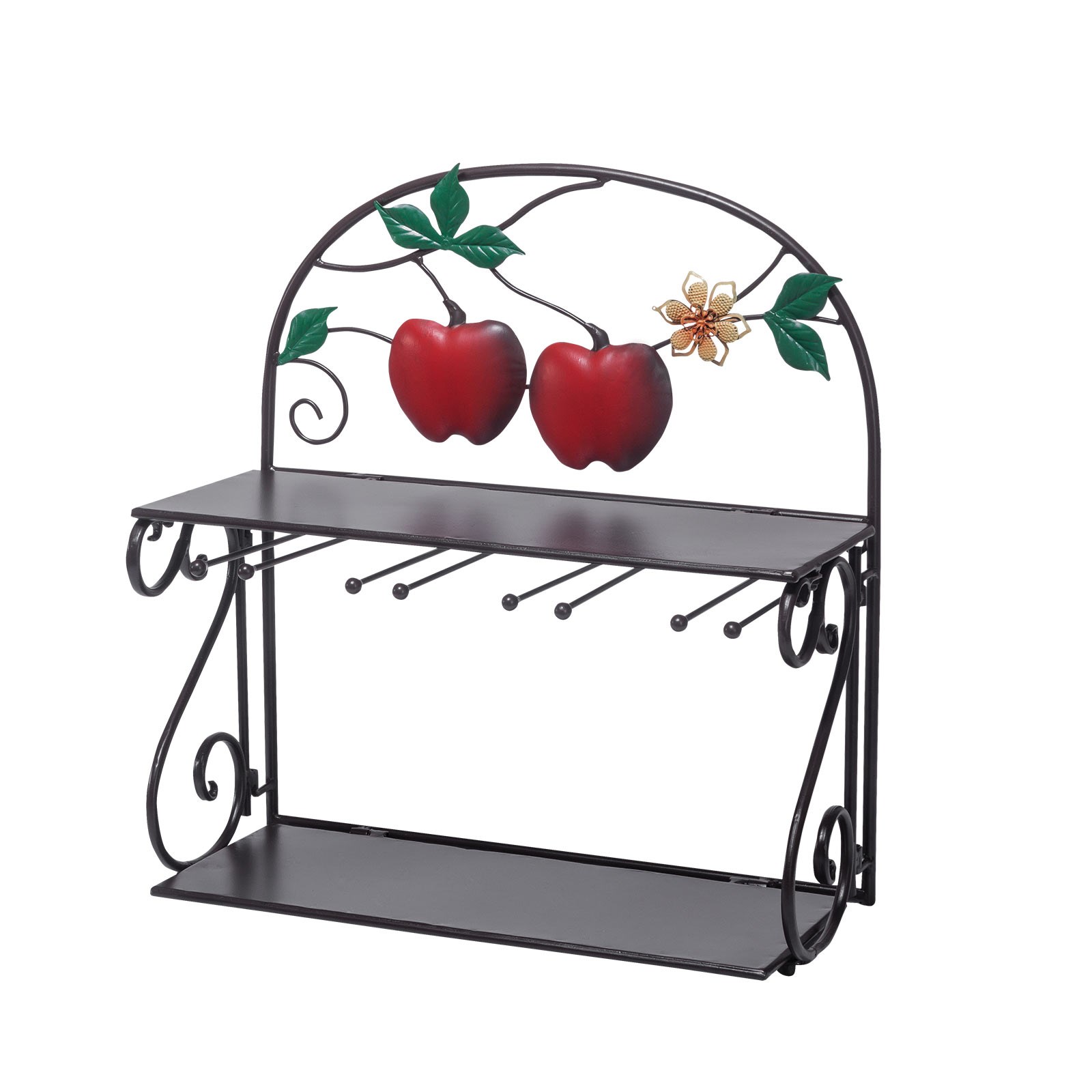 21059 Wall Shelf Orchard Apples Home Interiors